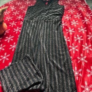 metalíc romper size large